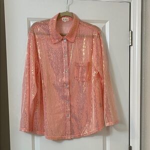 POL Shimmering Pink Blouse